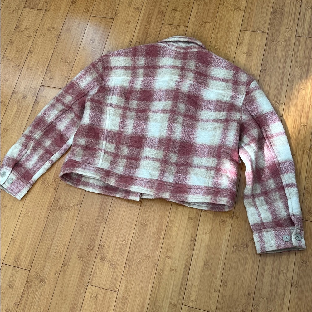 Sold Mercari. NWT Wilfred free Autumn jacket Claude Brn pink large wool - Picture 8 of 11